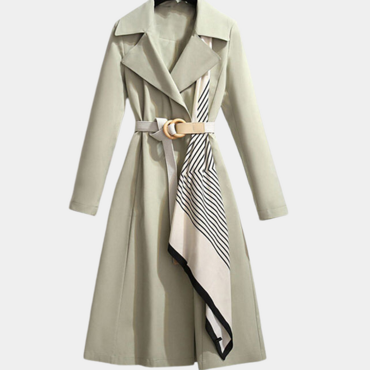 Drune | Stilvoller Damen Trenchcoat Mit Gürtel