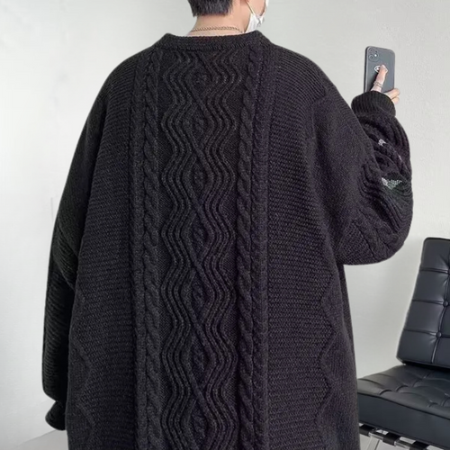 Drune | Übergroß Strickpullover für Herren