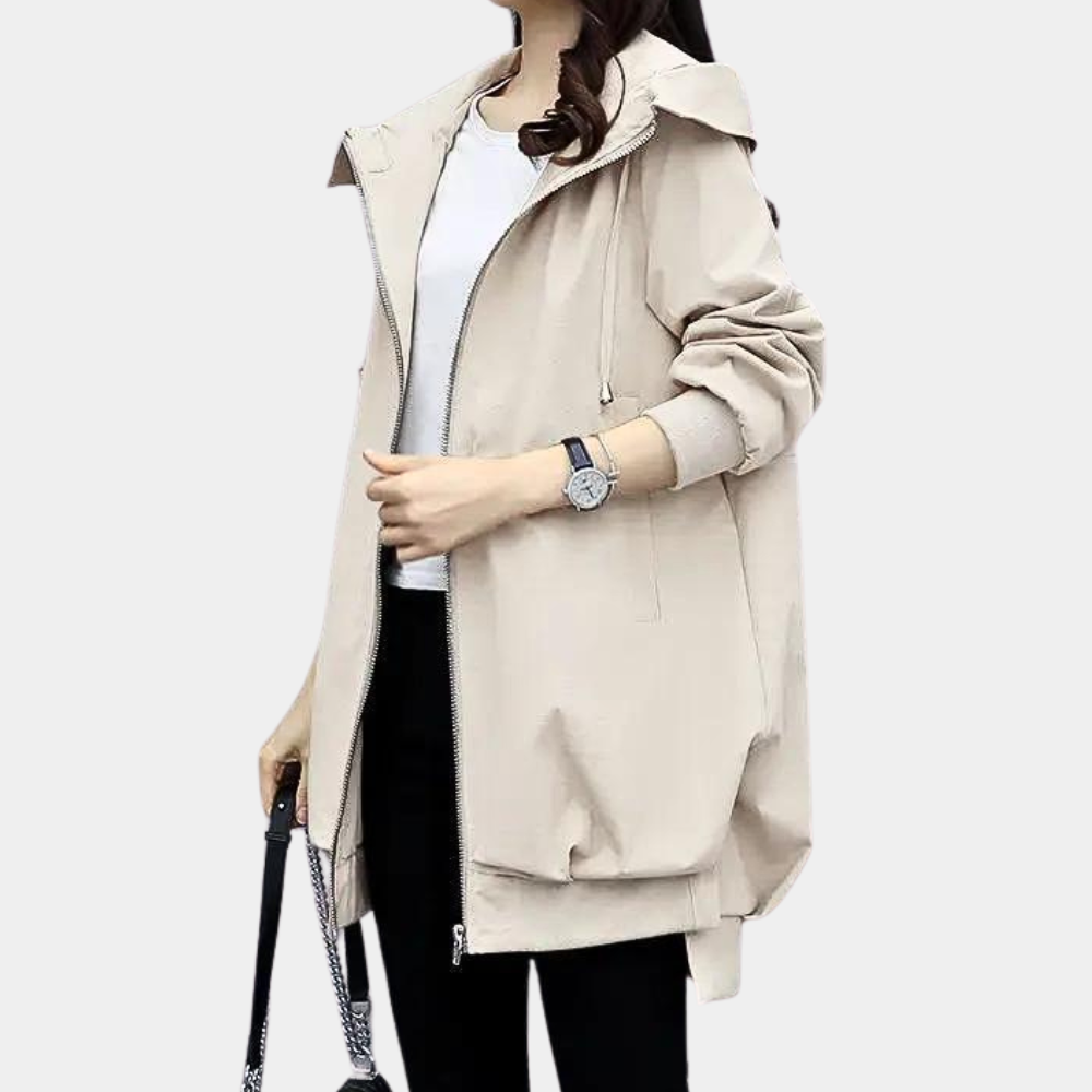 Drune | Übergangsjacke für Damen mit Kapuze