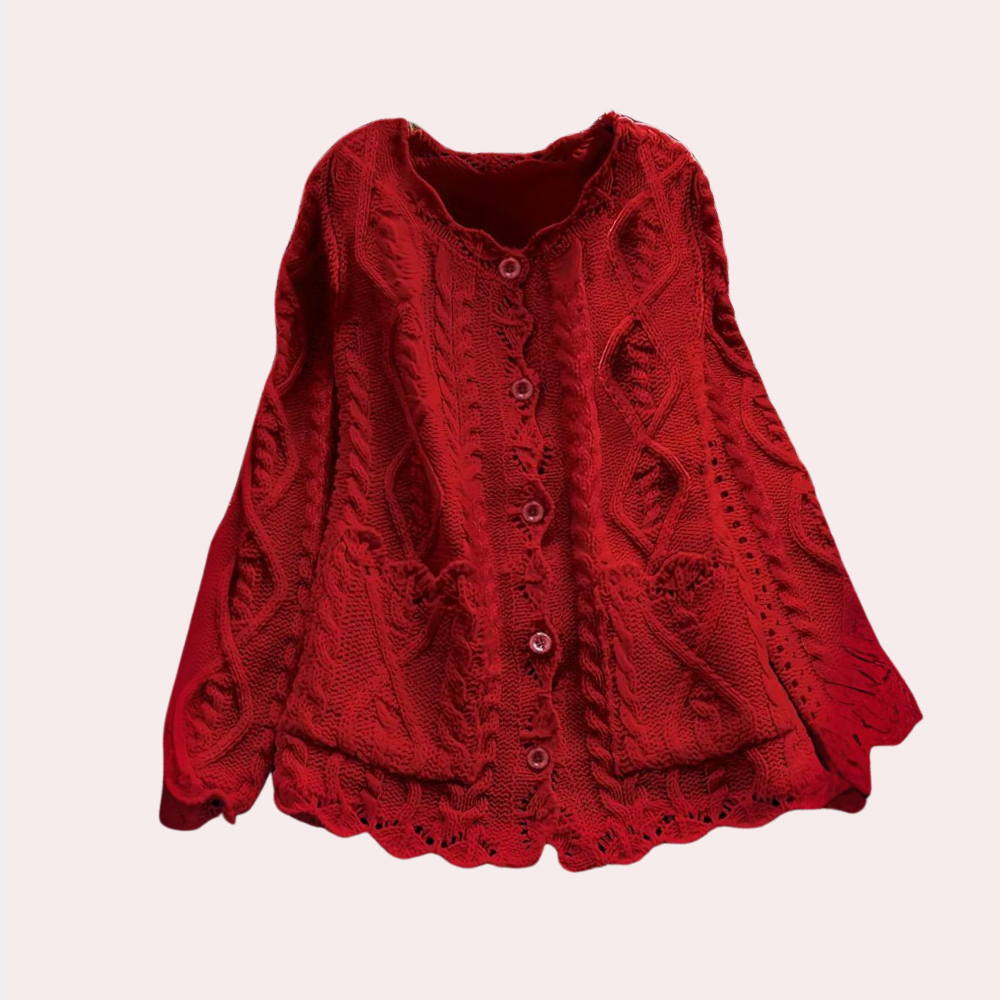Drune | Anspruchsvolle Strickjacke für Frauen