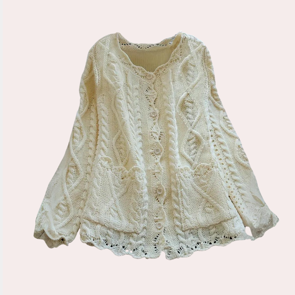 Drune | Anspruchsvolle Strickjacke für Frauen