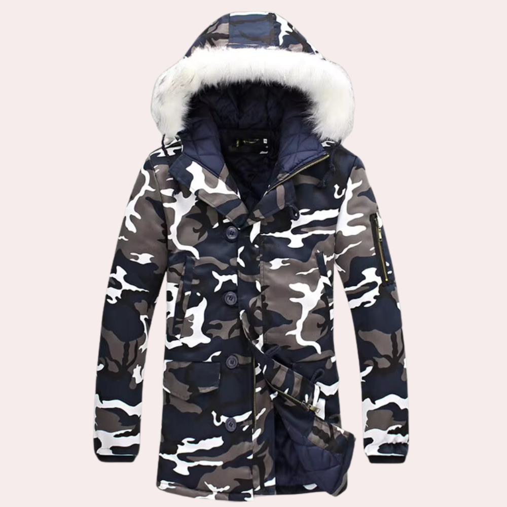 Drune | Tarnjacke mit Kapuze