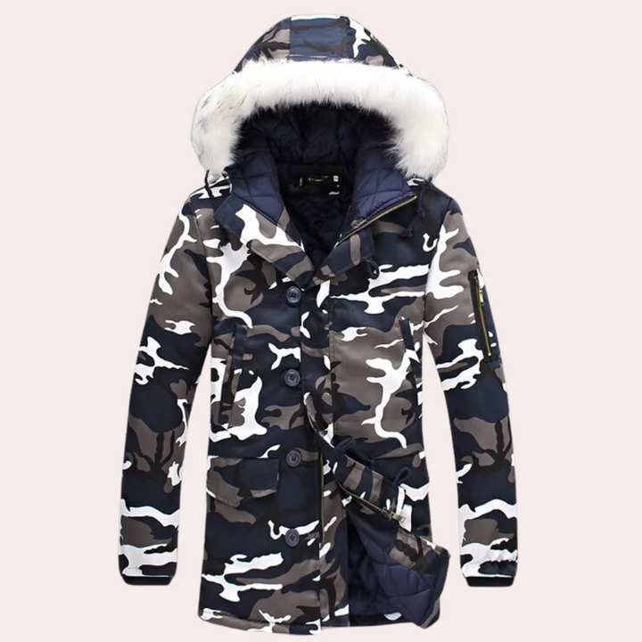 Drune | Tarnjacke mit Kapuze