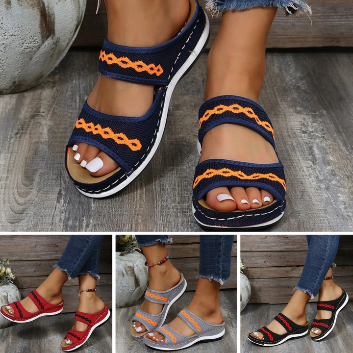 Drune | Orthopädische Ledersandalen Für Damen