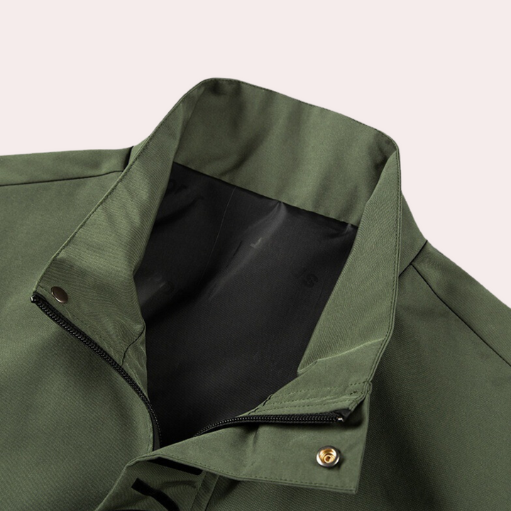 Drune | Trendige Modische Jacke Für Männer Mit Reißverschluss