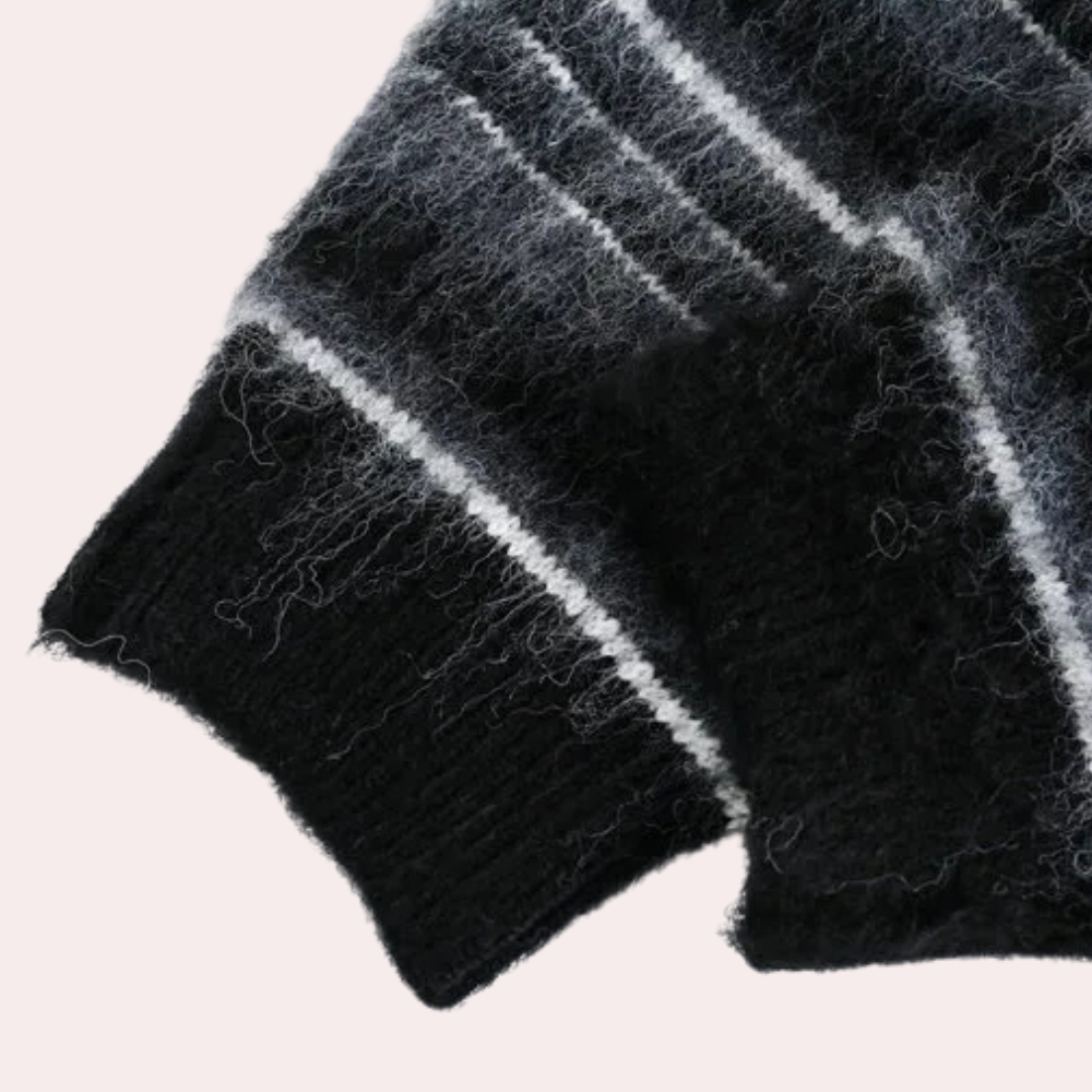 Drune | Klassisch Gestreifte Herrenpullover