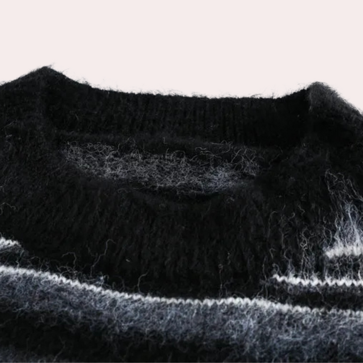 Drune | Klassisch Gestreifte Herrenpullover