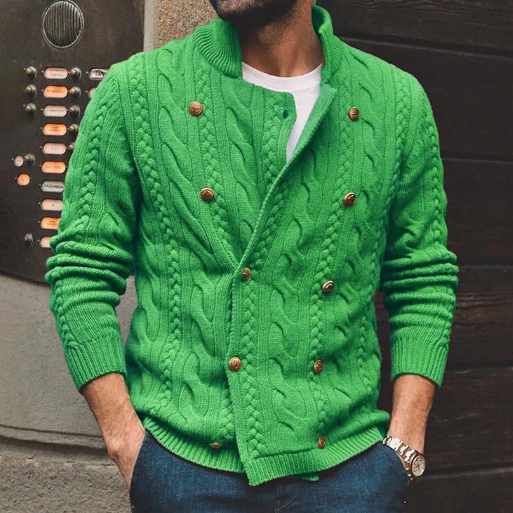Drune | Klassische Strickjacke Für Herren