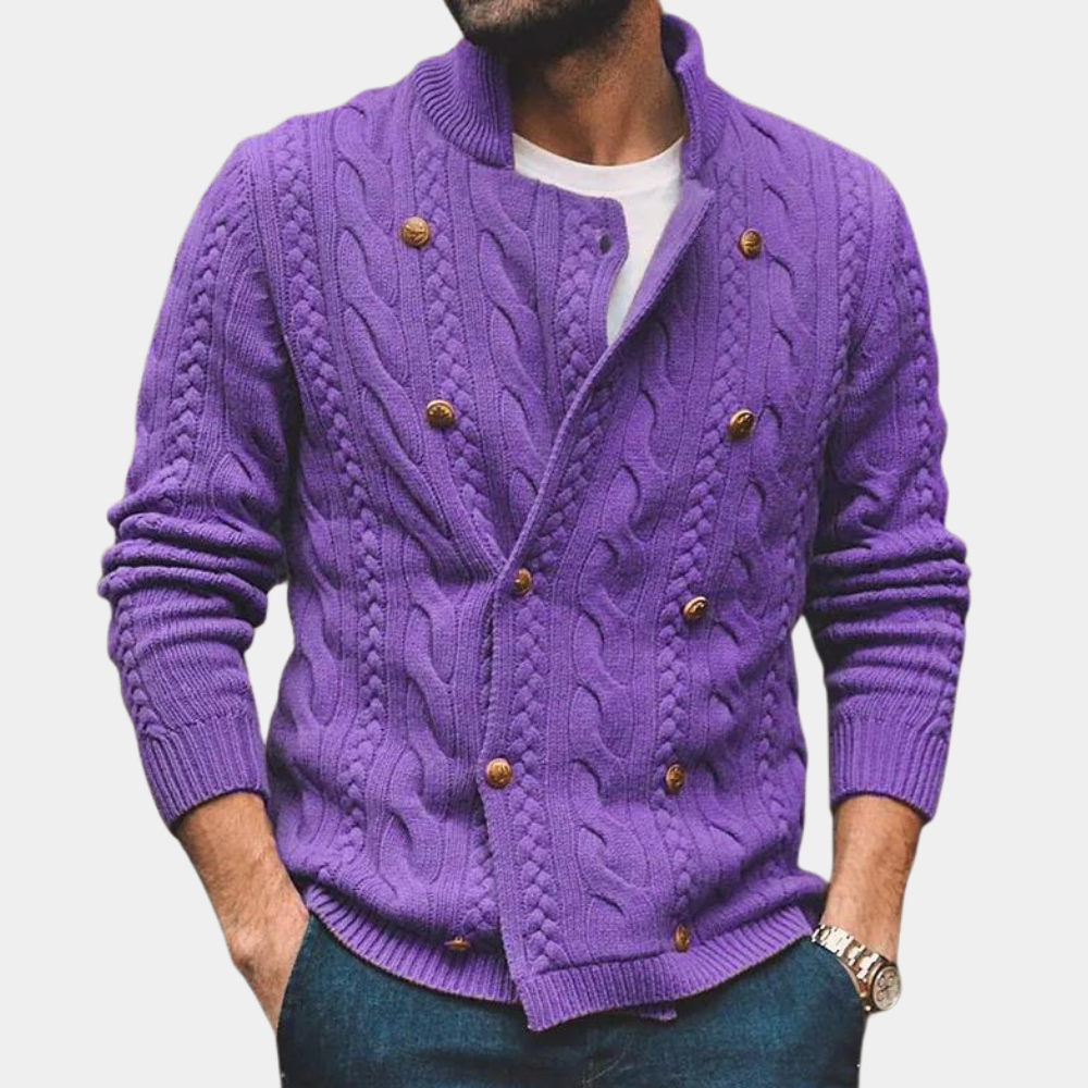 Drune | Klassische Strickjacke Für Herren