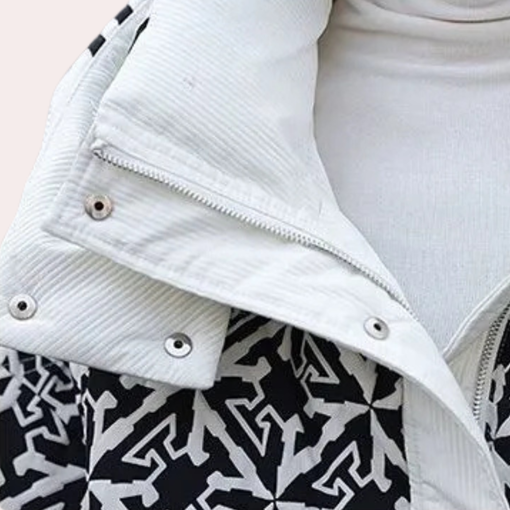 Drune | Winterbereite Moderne Pufferjacke für Frauen
