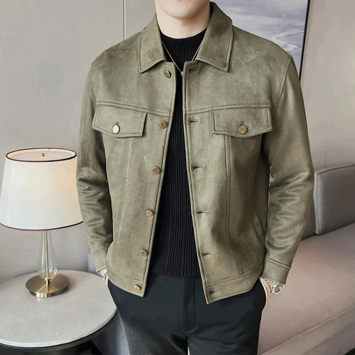 Drune | hochwertige Wildlederjacke