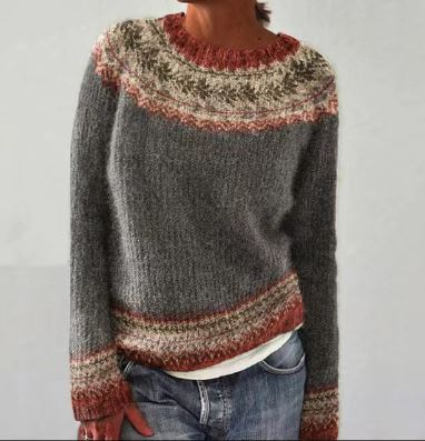 Drune | Gemütlicher Weinlese Winterpullover