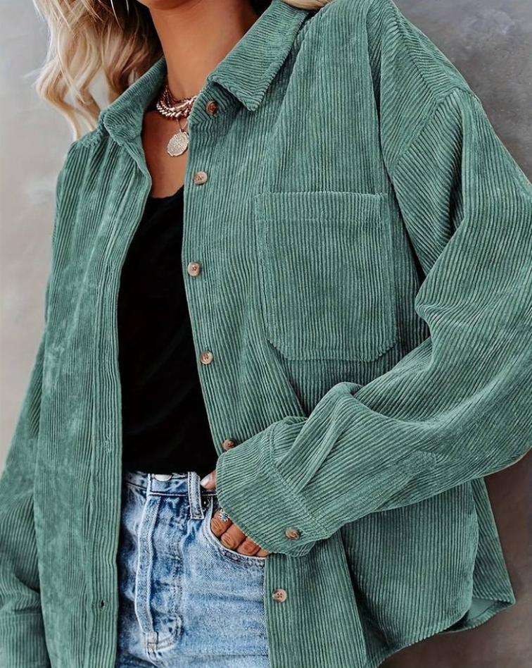 Drune | Weinlese Cordjacke