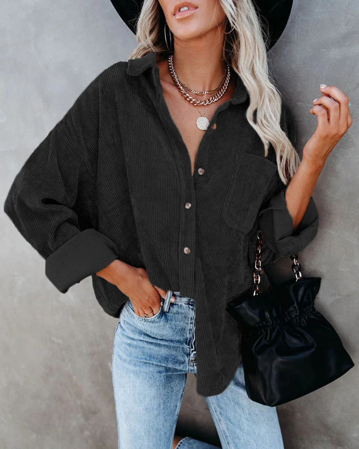 Drune | Weinlese Cordjacke