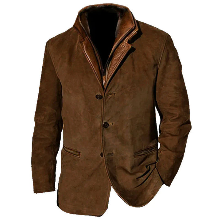 Drune | Herren Winterjacke - Mit Knopfverschluss