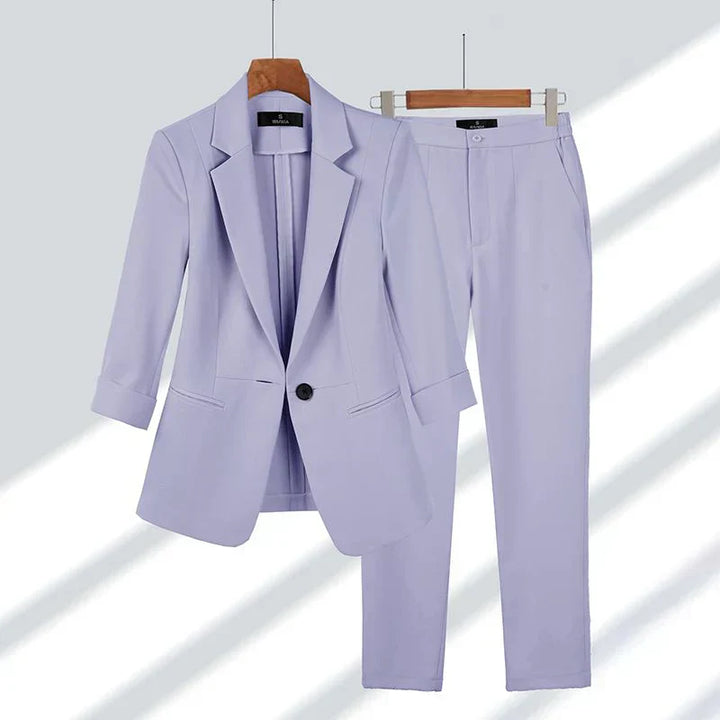 Drune | Elegantes Blazer- und Hosen-Set