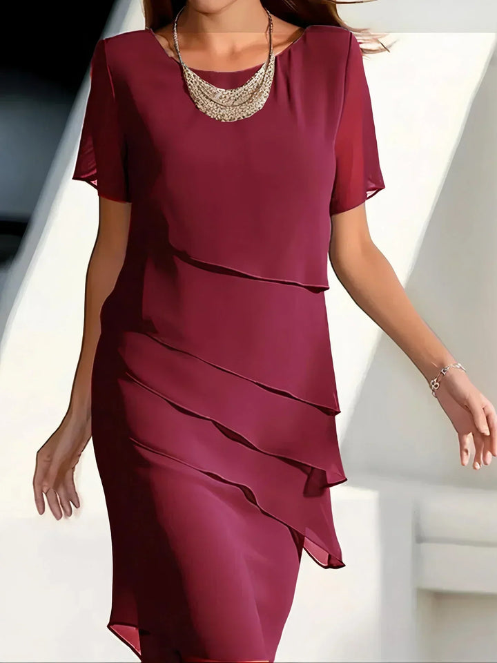 Drune | Chiffon Cocktailkleid