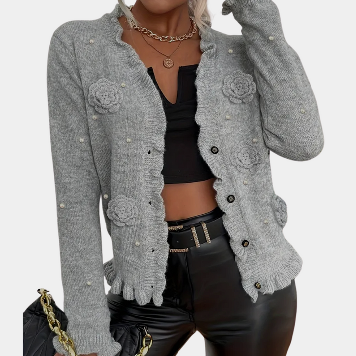 Drune | Flauschige Bequeme Strickjacke Für Damen
