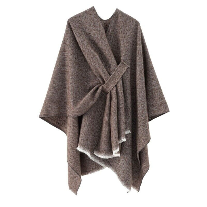 Drune | Kaschmir Poncho Retro & Stilvoll