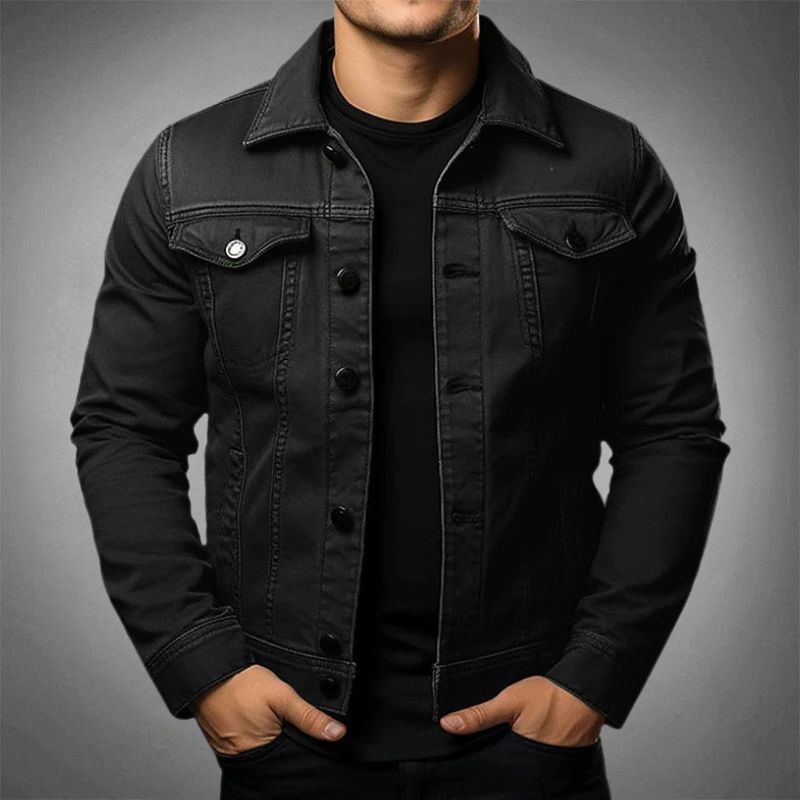 Drune | Moderne Jeansjacke Für Herren