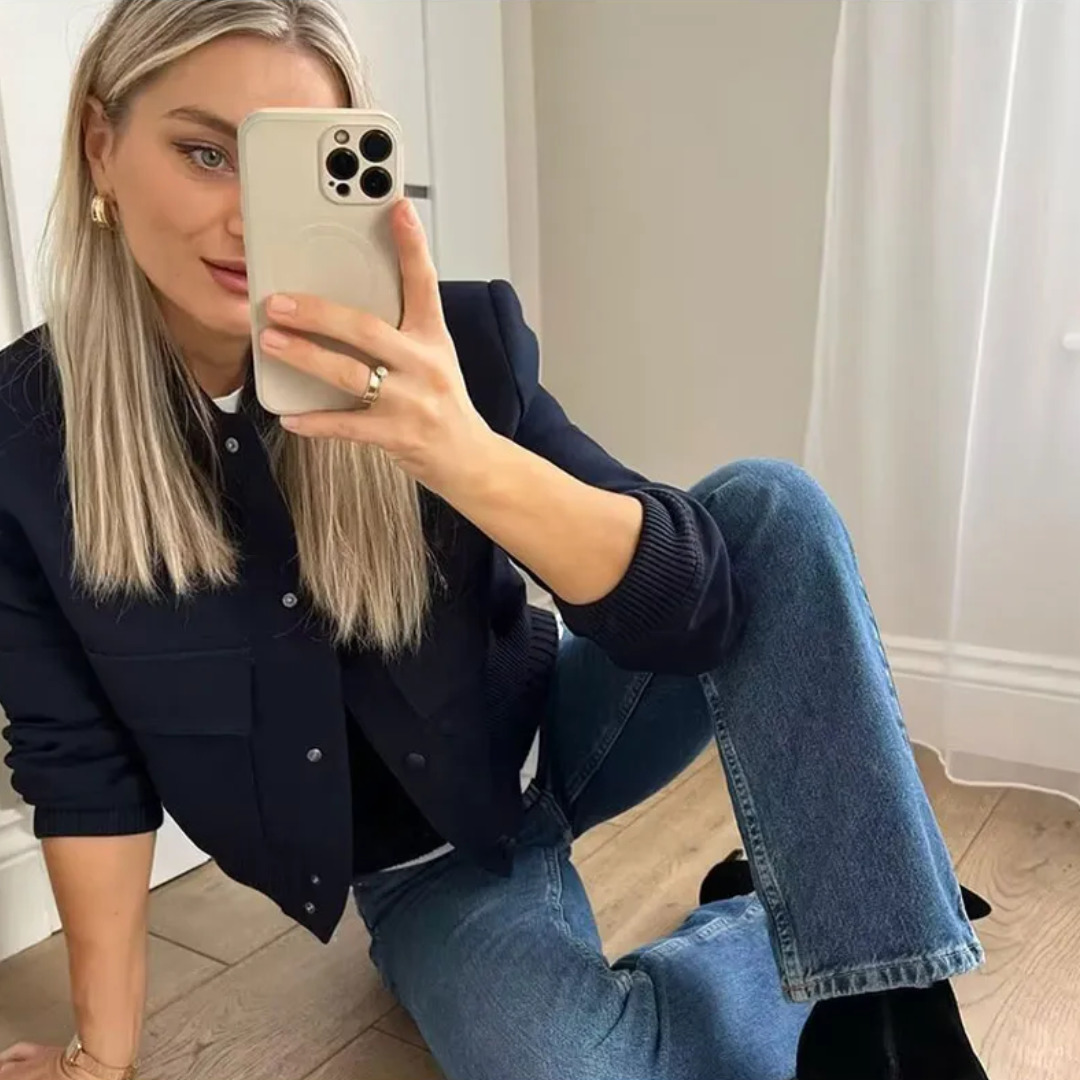 Drune | Cropped Varsity Jacke Stilvoll & lässig
