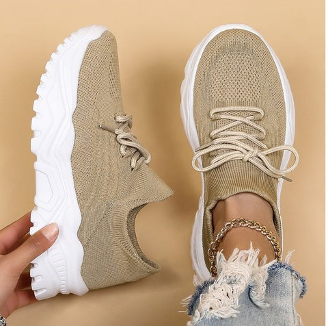 Drune | Atmungsaktive Sneakers für Frauen mit Zusätzlicher Fußstütze