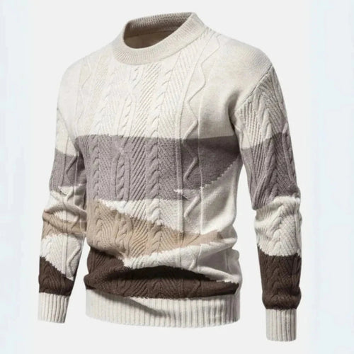 Drune | Kabelstrickpullover für Herren - Verlauf Design