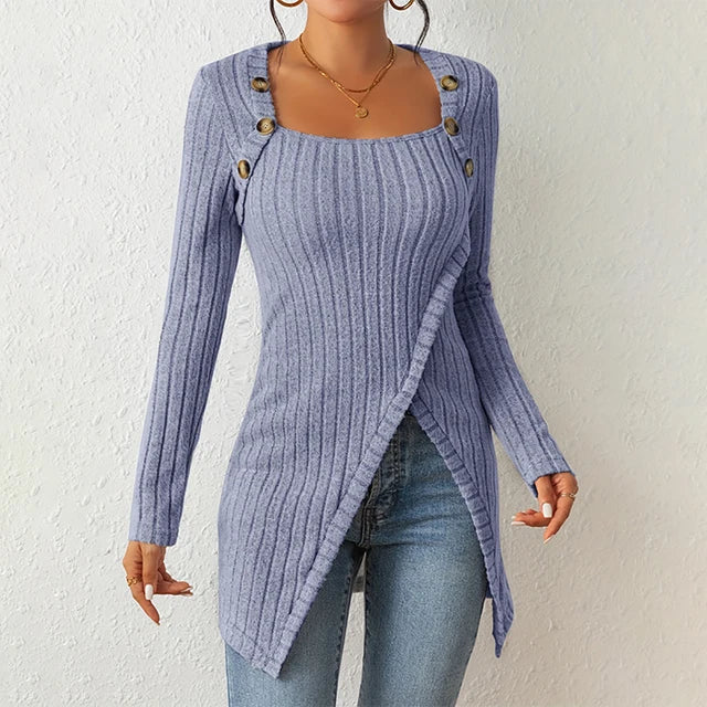 Drune | Zeitlose und Stilvolle Winter Strickjacke
