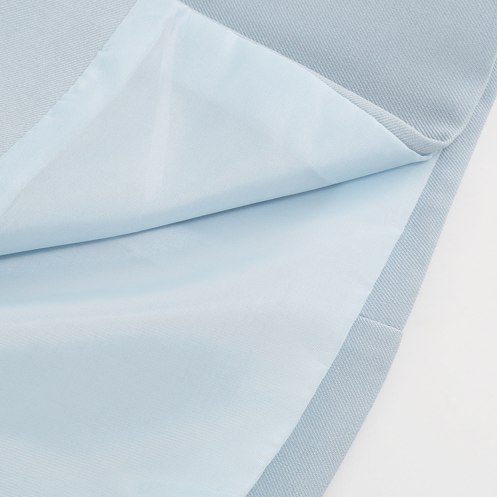 Drune | Blazer Mini Kleid mit Gürtel und goldenen Knopfdetails
