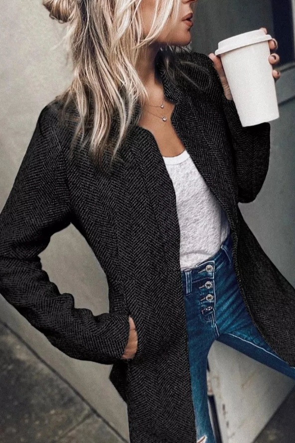 Drune | Klassische Strickjacke Polyester-mischung Zeitlos und Bequem