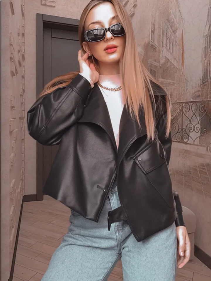 Drune | Oversized Knopf jacke für Frauen - Ideal für den Herbst