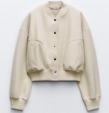 Drune | Damen Bomberjacke aus weichem, gepolstertem Stoff