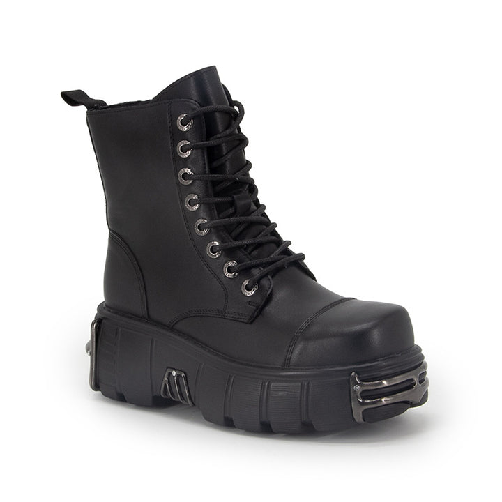 Drune | Damen Stiefeletten Damen Motorradstiefel