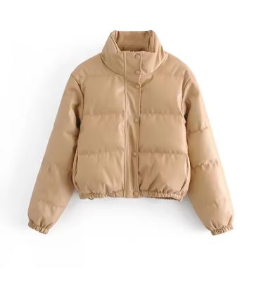 Drune | Leder Pufferjacke Für Damen - Winter