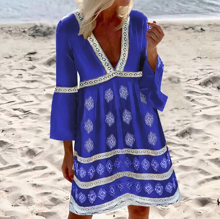 Drune | Sommerkleid Mit Fledermausärmeln