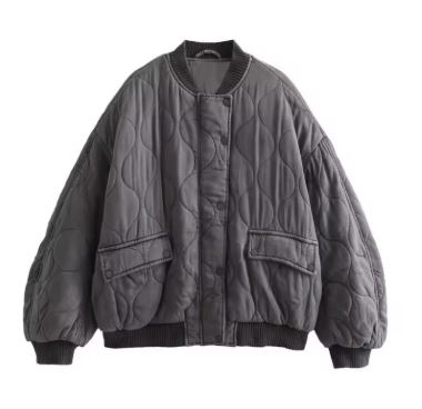 Drune | Damenjacke mit Rippbündchen für Herbst und Winter