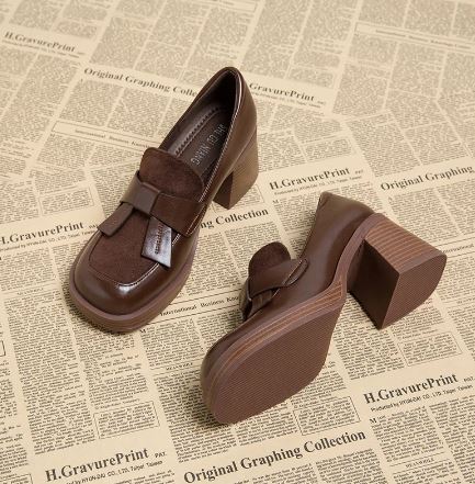 Grobe Lederschuhe Drune