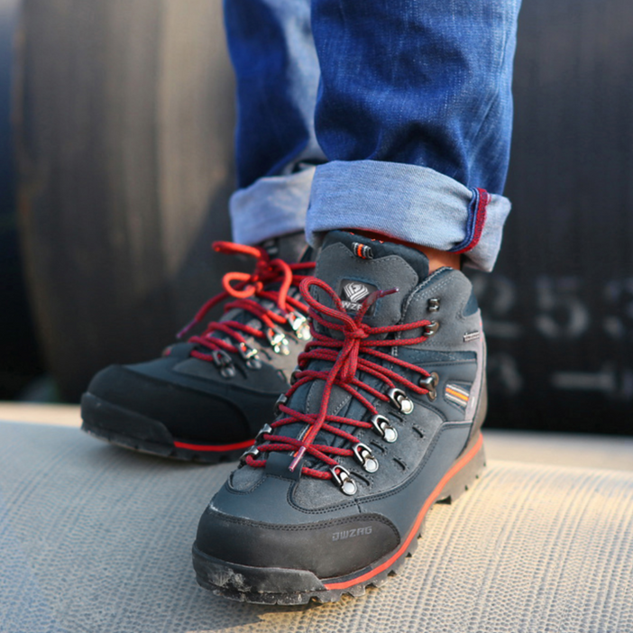 Drune | Langlebige Leichte Wanderstiefel mit Anti Rutsch Griff