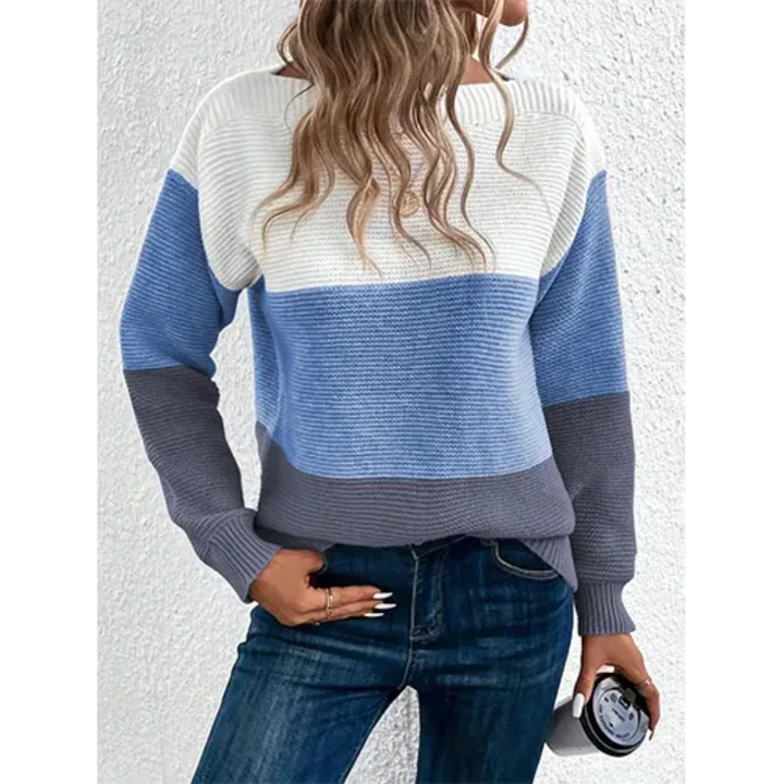 Drune | Damen Winterpullover Lebendige kuschelige Strickwaren