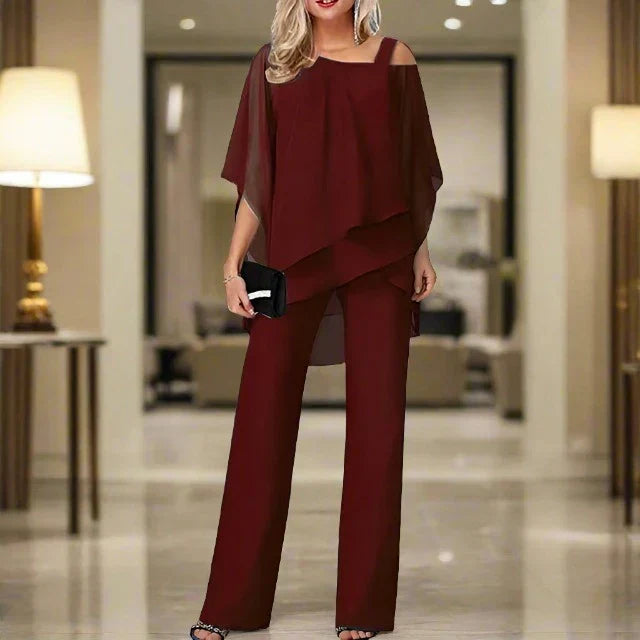 Drune | Luxus-Chiffon-Set für elegante Abende