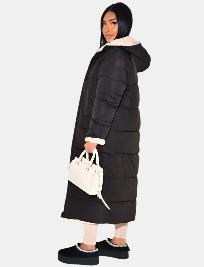 Drune | Winterjacke Schwarz