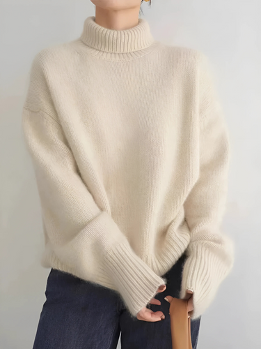 Drune | Kaschmirpullover für Damen - Klassischer Rollkragen