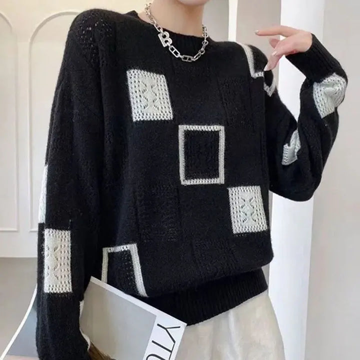 Drune | Bequemer Strickpullover für Frauen mit stylischen Details