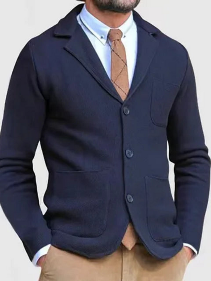 Drune | Freizeit Blazer Jacke für Männer - Taillierte Passform