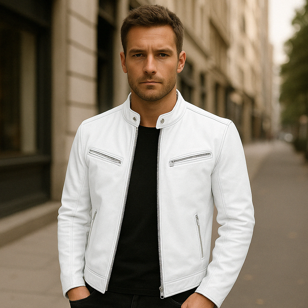 Drune | Lederjacke - Herrenmode