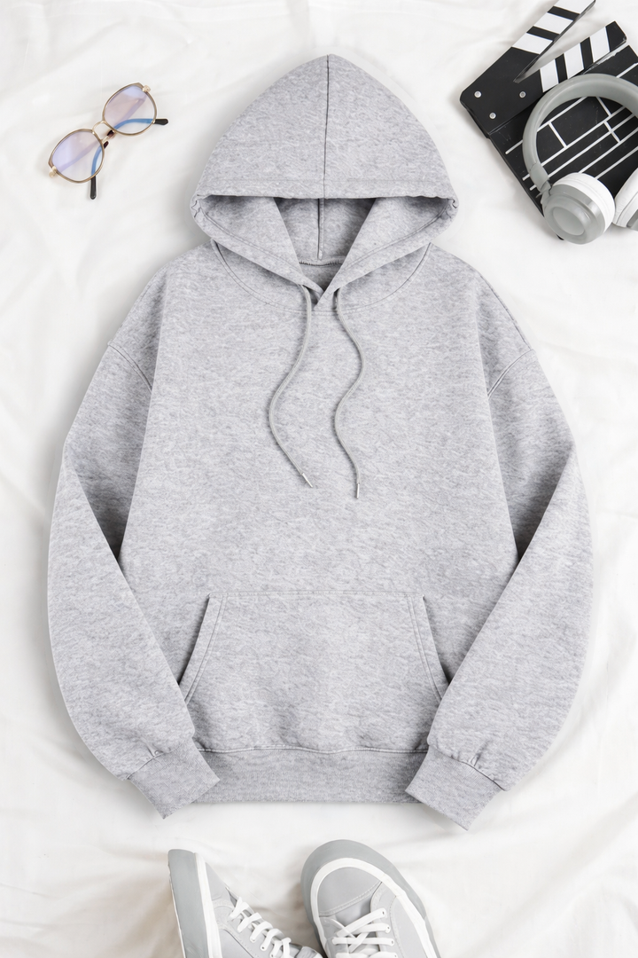 Damen Hoodie mit großem Leoprint-Sternmotiv Drune