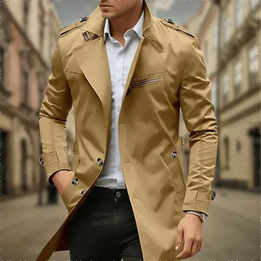 Drune | Herren Trenchcoat
