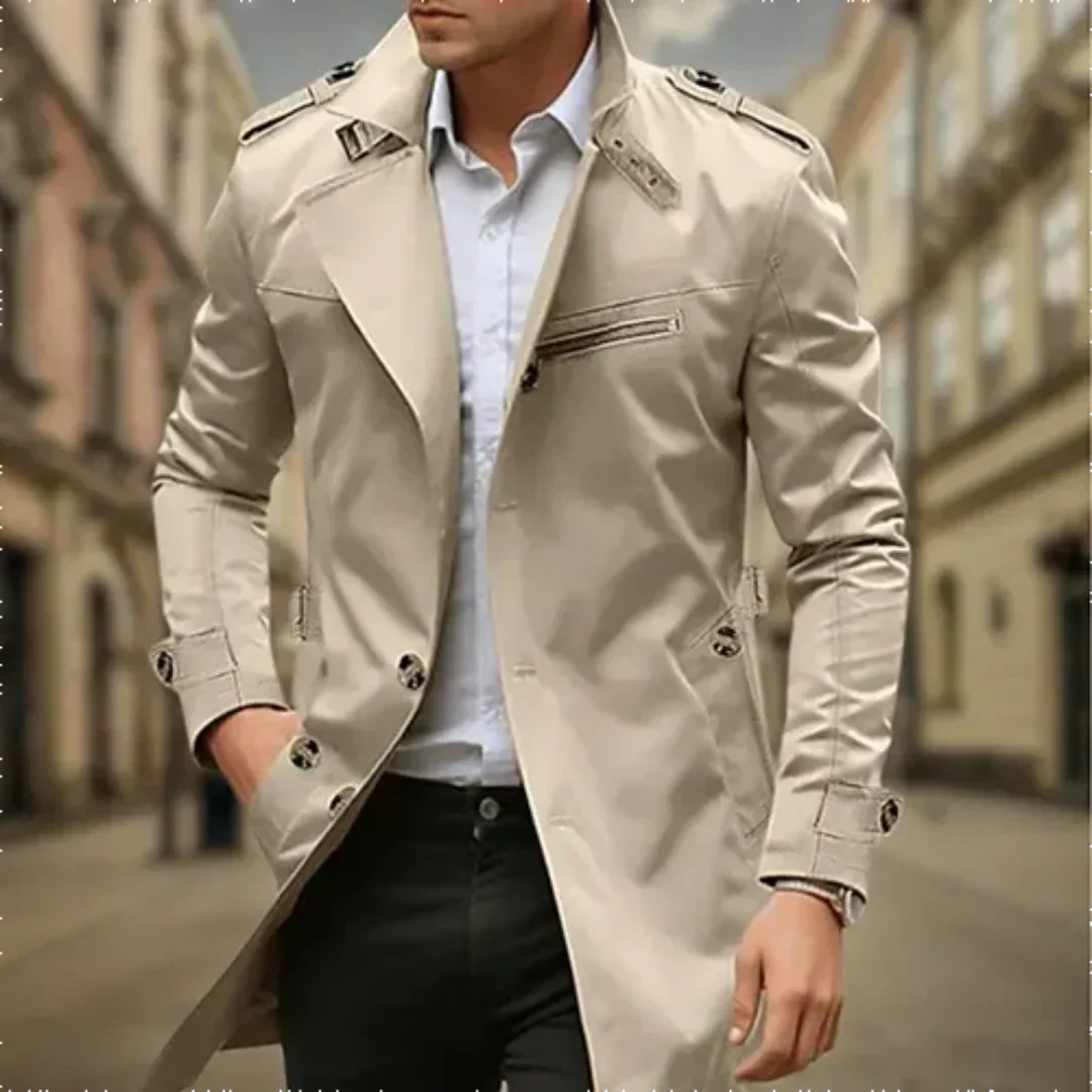 Drune | Herren Trenchcoat