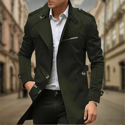 Drune | Herren Trenchcoat