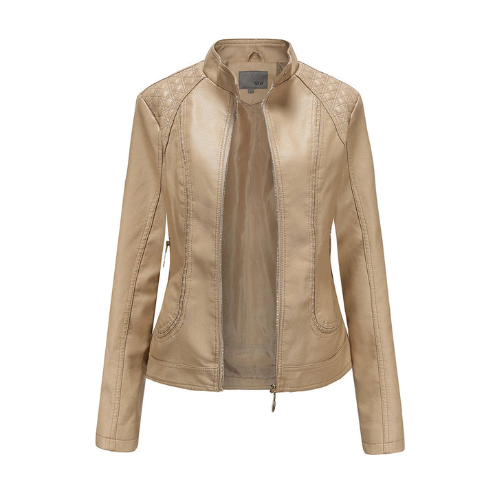 Drune | Stilvolle Leder Damenjacke aus echtem Leder